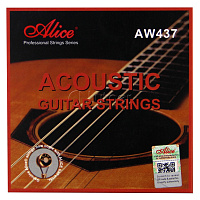 Комплект струн AW437-XL для акустической гитары,  бронза, 90/10. 10-47