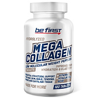 Mega Collagen Peptides +hyaluronic asid+vitamin C 120таб.