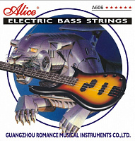 Комплект струн для 5-струнной бас-гитары A606(5)-M. Сталь / сплав никеля. 