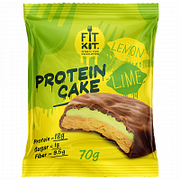 Печенье глазированное FitKit  Protein cake 70г.