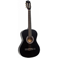 Гитара классическая 7/8, TC-3801A BK, анкер, цвет: чёрный DNT-57262