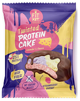 Печенье глазированное FitKit  Protein TWISTED cake 70г.