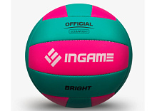 Мяч волейбол. INGAME BRIGHT бирюзово-розовый